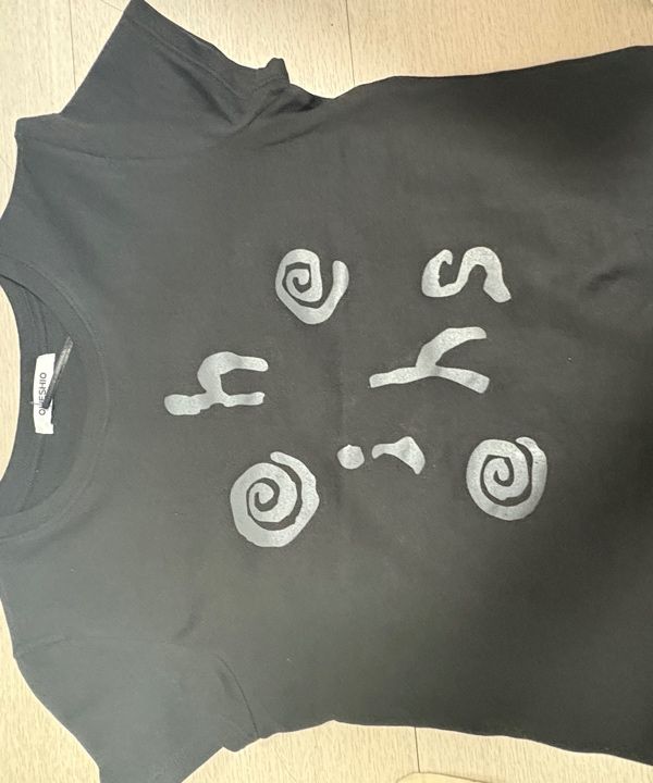 [oheshio] LOGO SLIM T-SHIRT /追跡付 MUSINSA公式 | OHESHIO LOGO SLIM T-SHIRT, BLACK
