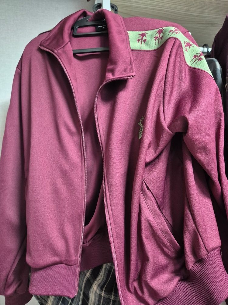 MUSINSA | NICE GHOST CLUB GLORY TRACK JERSEY JACKET_PURPLE