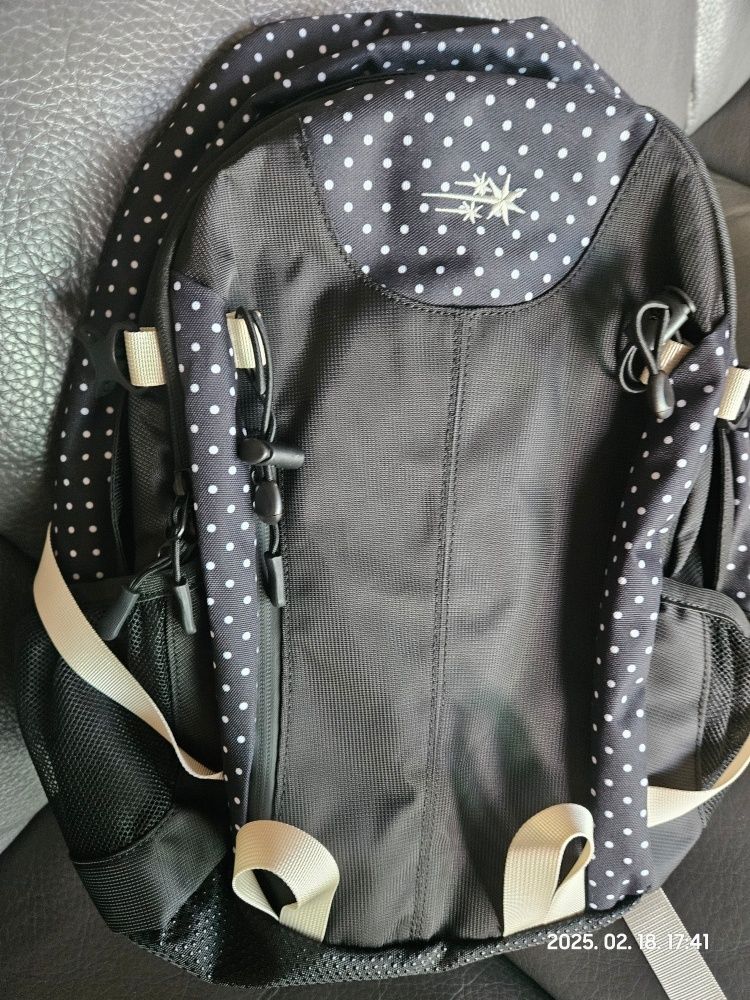 MUSINSA | NICE GHOST CLUB NGC POLKA DOT BACKPACK_NAVY