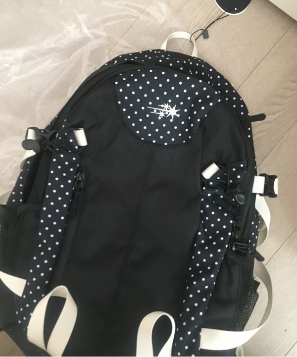 MUSINSA公式 | NICE GHOST CLUB NGC POLKA DOT BACKPACK_NAVY
