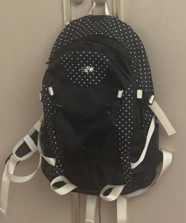 ★Nice Ghost Club★NGC POLKA DOT BACKPACK MUSINSA | NICE GHOST CLUB NGC POLKA DOT BACKPACK_BLACK
