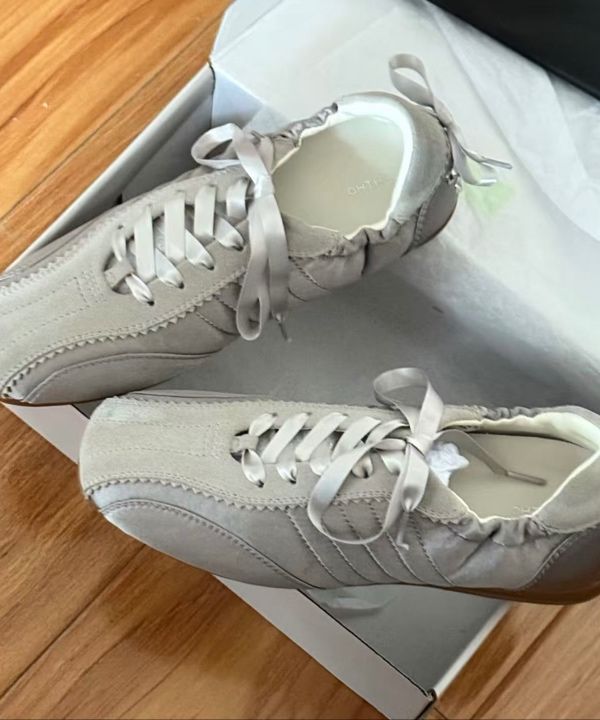 MUSINSA | KHIHO Plie back ribbon sneakers 3 colors