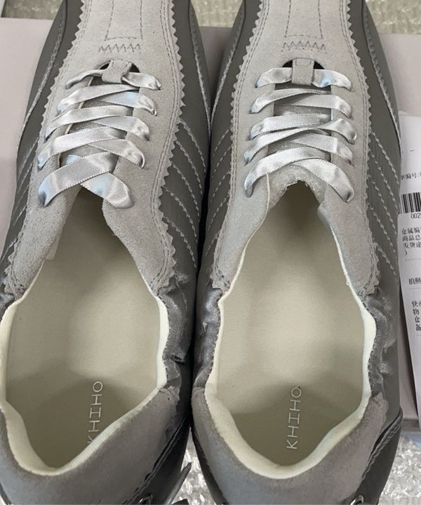 MUSINSA | KHIHO Plie back ribbon sneakers 3 colors