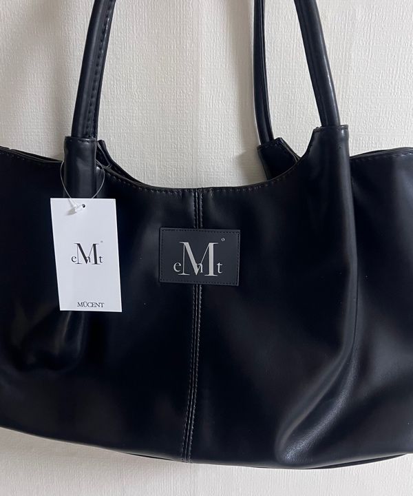 【MUCENT】Epee Middle Stitch Leather Tote Bag (Unisex) MUSINSA | MUCENT Epee Middle Stitch Leather Tote Bag (Unisex)