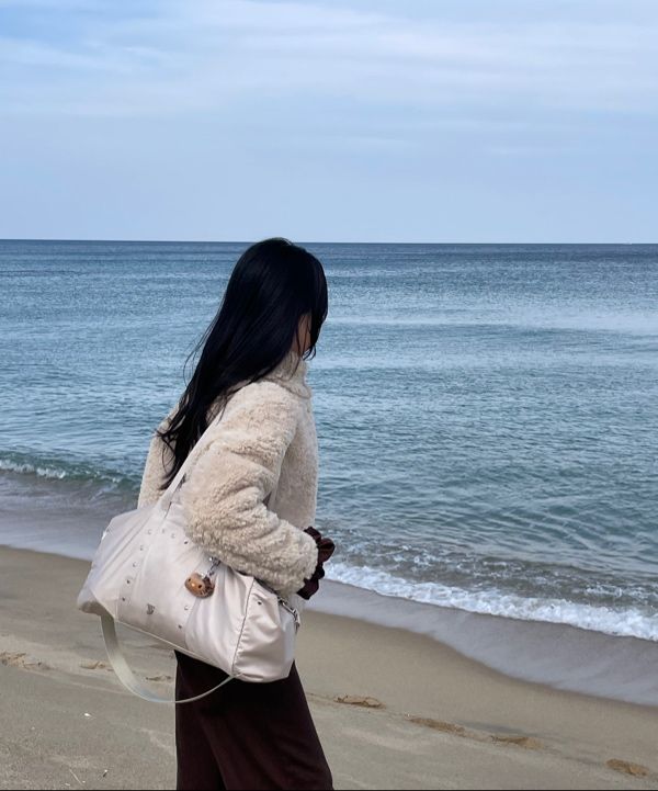 ★YEOMIM★ stud duffle bag oatmeal MUSINSA | YEOMIM stud duffle bag (oatmeal)