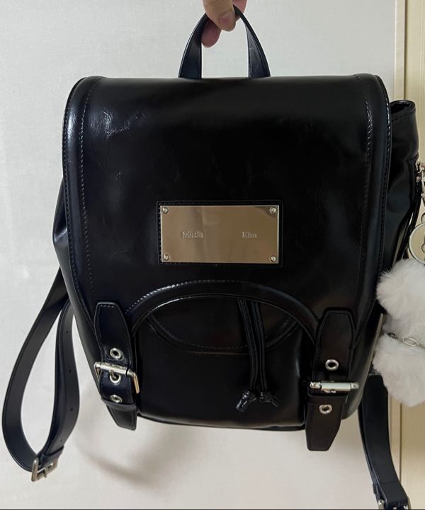 【♡】MatinKim BACK PACK IN BLACK Amazon.co.jp: Martin Kim Matin Kim Backpack : Toys & Games