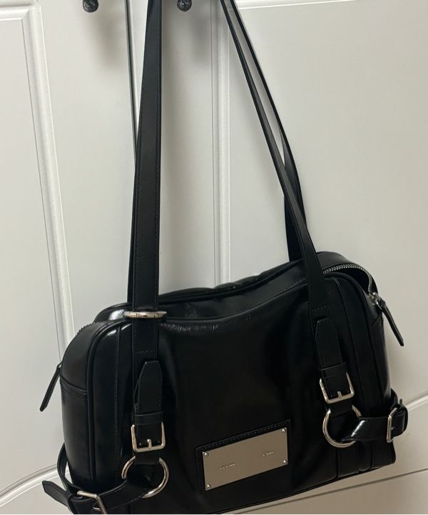 ★ SALE!! ★【Matin Kim】BIKER DETAIL SQUARE SHOULDER BAG BIKER DETAIL SQUARE SHOULDER BAG IN BLACK – Matin Kim