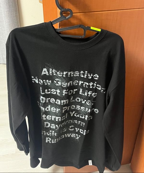 【mahagrid】25SS★ ALTERNATIVE LS TEE ALTERNATIVE LS TEE[WHITE] - MAHAGRID