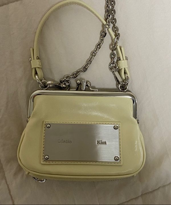 ★Matin Kim★FRAME MINI WALLET BAG MATIN KIM】 FRAME MINI WALLET BAG IN BLACK (Matin Kim