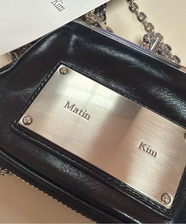 【MATIN KIM】FRAME MINI WALLET BAG MUSINSA | MATIN KIM FRAME MINI WALLET BAG IN BLACK