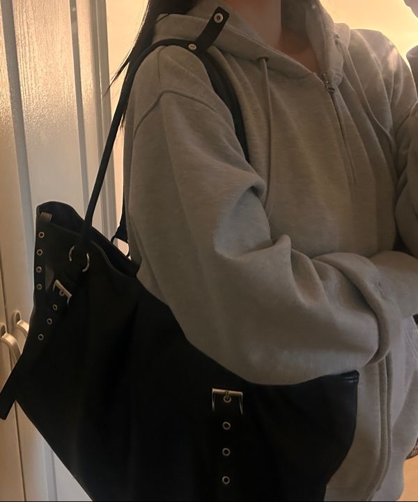 MUSINSA | YEOMIM trapez bag (black)