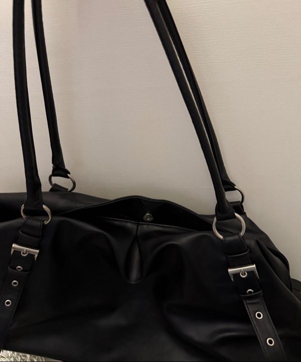 MUSINSA | YEOMIM trapez bag (black)