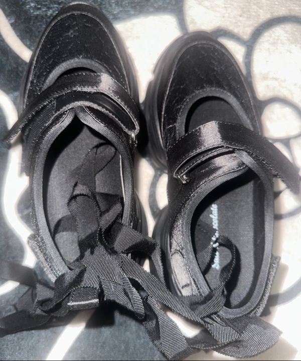 MUSINSA | SALT AND CHOCOLATE Shushu Ribbon Sneakers