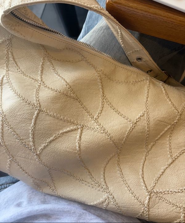 MUSINSA | SAND MUSEUM CACTUS HOBO BAG MINI [Butter Cream]