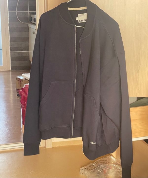 ジャケット・アウター havehad Baseball Sweat Zip-up Jacket MUSINSA | Havehad Baseball Sweat Zip-up Jacket (Navy)
