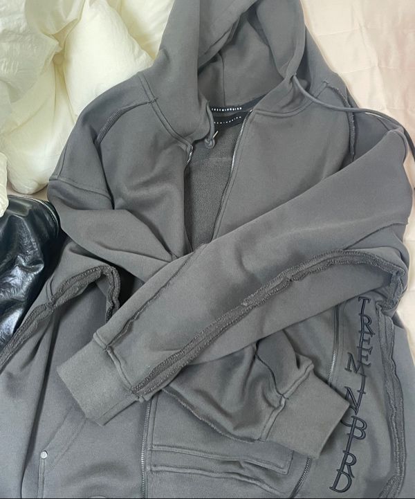 MUSINSA | TREEMINGBIRD Zipper Finishing Sweat Hoodie Zip-up