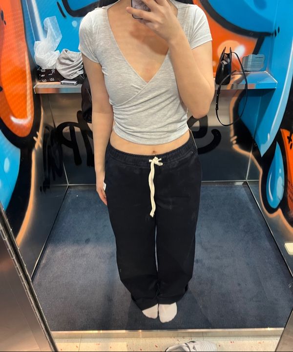 ★GLOWNY★ LUSH SWIRL MODAL TEE WHITE MELANGE GY25LWTS003WM MUSINSA | GLOWNY LUSH SWIRL MODAL TEE (WHITE MELANGE)