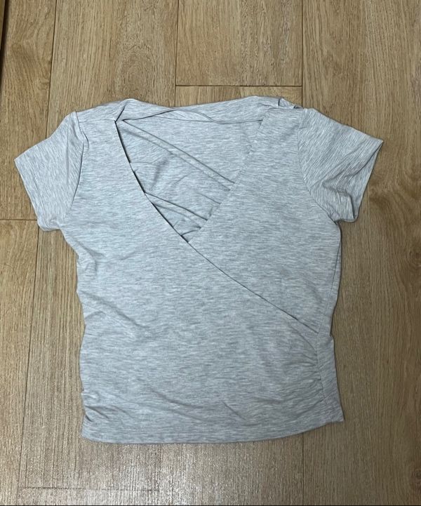 ★GLOWNY★ LUSH SWIRL MODAL TEE WHITE MELANGE GY25LWTS003WM MUSINSA | GLOWNY LUSH SWIRL MODAL TEE (WHITE MELANGE)
