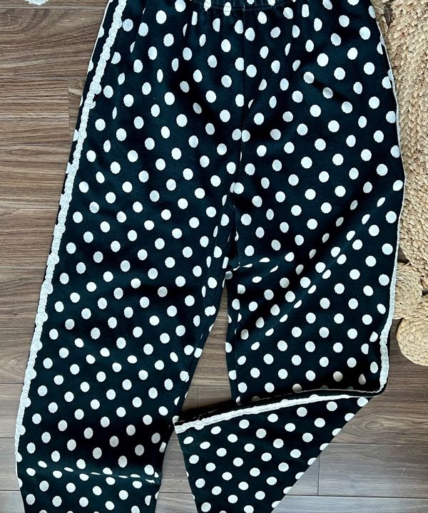 ◆25SS RONRON DOT LACE LINE SWEAT PANTS/3色◆ ◇25SS RONRON DOT LACE LINE SWEAT PANTS/3色◇
