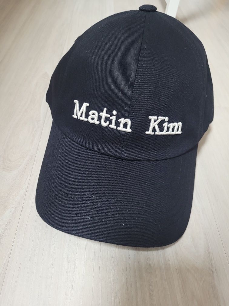 MUSINSA | MATIN KIM MATIN CLASSIC LOGO BALL CAP IN BLACK