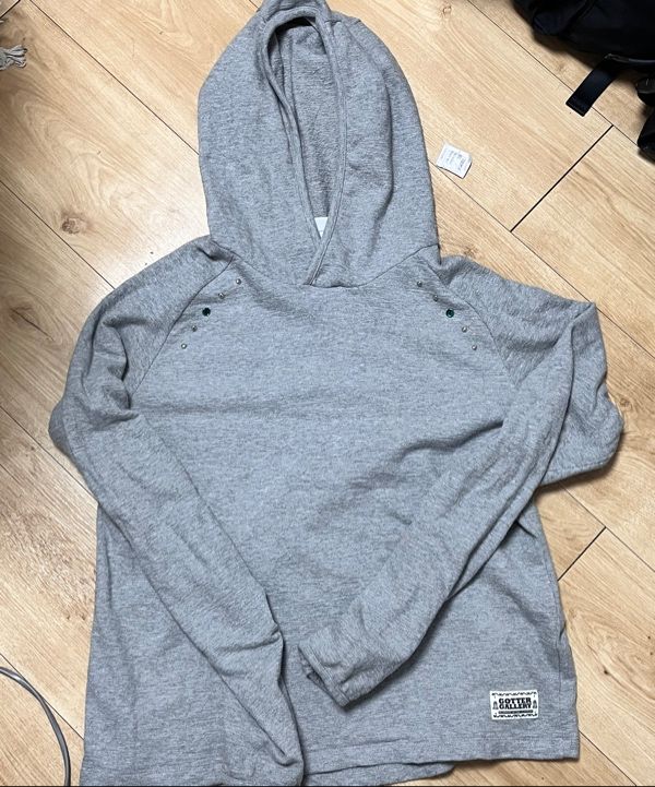 MUSINSA | GOTTER GALLERY GEM TERRY THIN HOODIE_GY