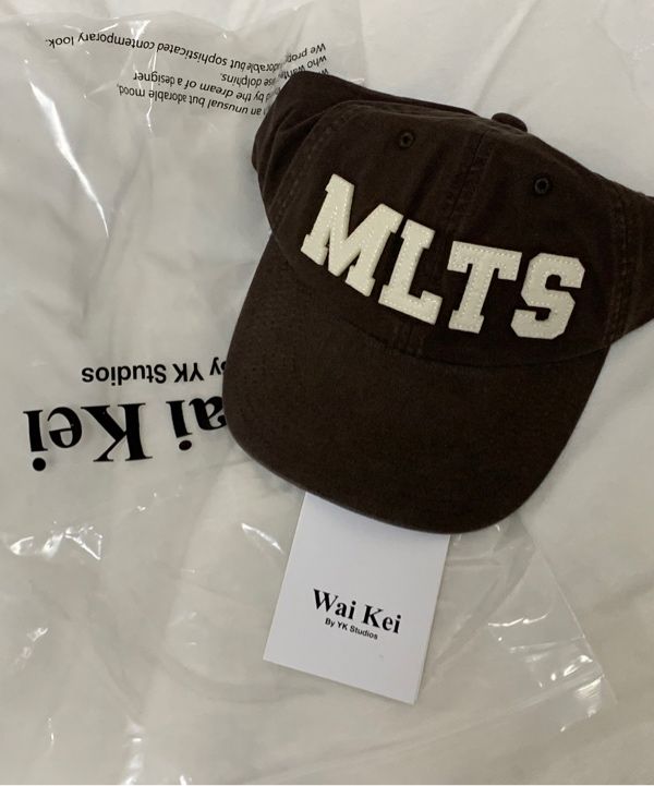 ★Wai Kei★ MLTS Ball Cap Navy YKBE01AC02-2 MUSINSA | WAI KEI MLTS Ball Cap Navy