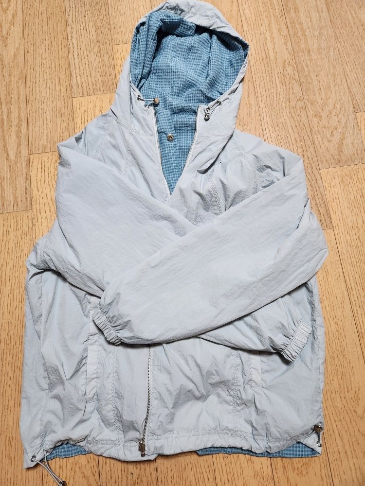 MUSINSA公式 | WAI KEI Reversible Check Windbreaker Mint