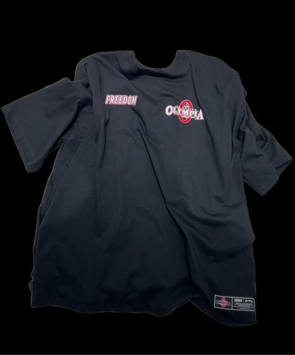 MUSINSA公式 | FREEDOM オリンピアスモールロゴTシャツ_2カラー
