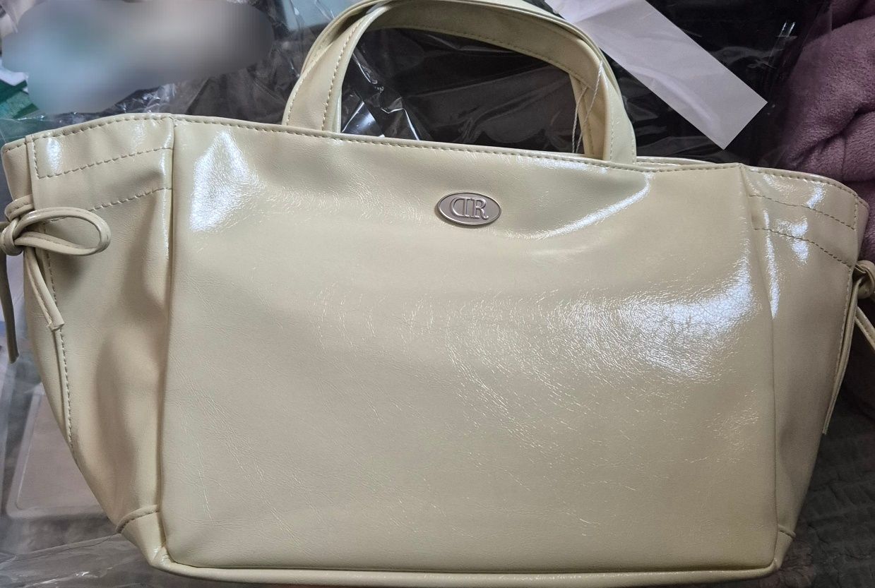 ★dumaro★ Banana Tote Bag Ivory MUSINSA | DUMARO Banana Tote Bag / Ivory