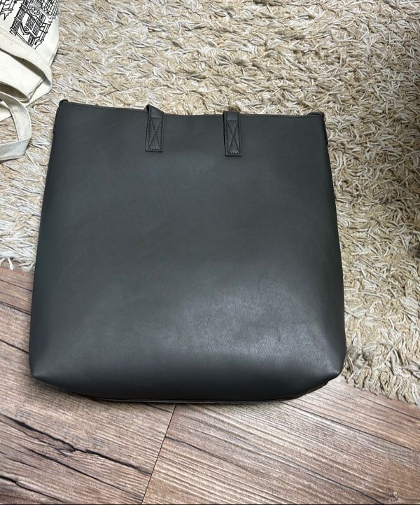 MUSINSA | QUALPACK Essential Tote Bag 302 Black