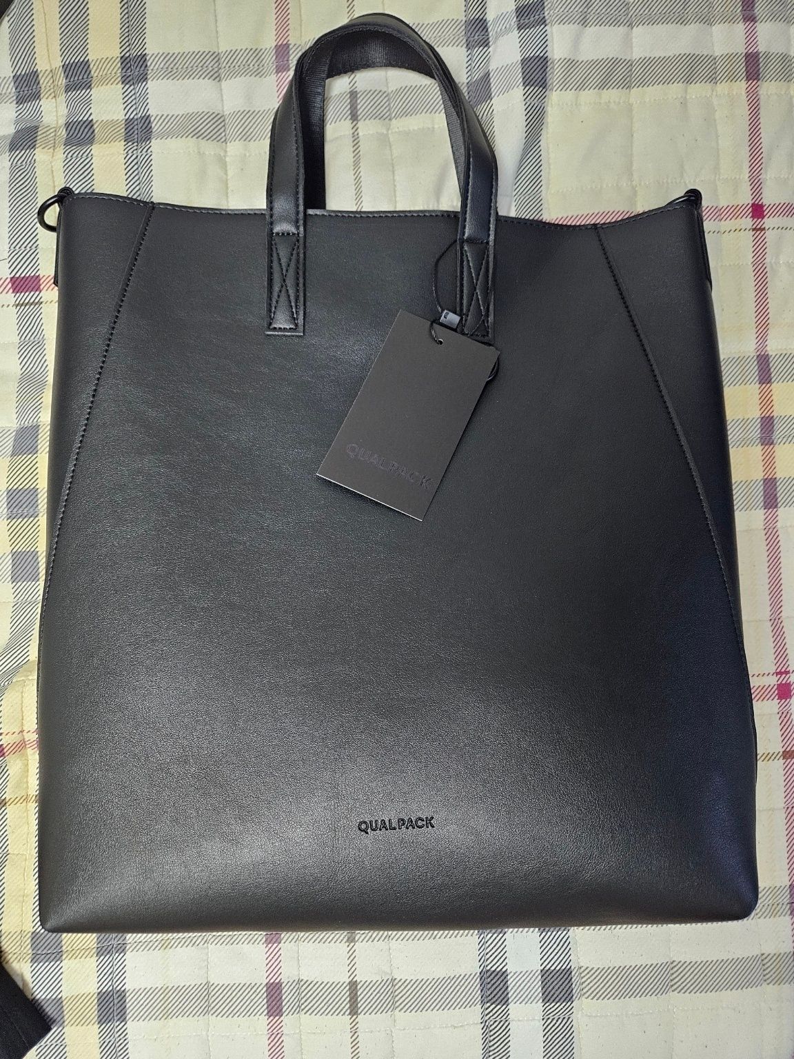MUSINSA公式 | QUALPACK Essential Tote Bag 302 Ivory
