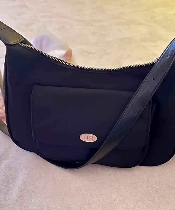 ★dumaro★ Pop Two Way Crossbody Bag Black Nylon MUSINSA | DUMARO Pope Two Way Crossbody Bag / Black Nylon