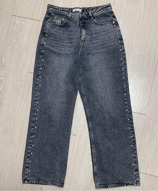 ROCKCAKE ■ Studded Line Point Jeans デニム ROCK CAKE】Studded Line Point Jeans | OUR BRAND,ROCK CAKE
