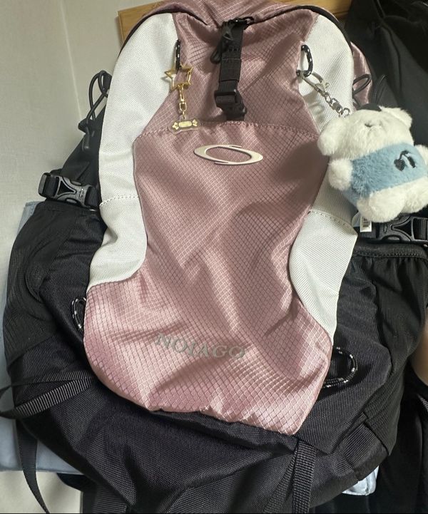 MUSINSA公式 | NOIAGO NOI1538 Nylon Daily Backpack (Pink)