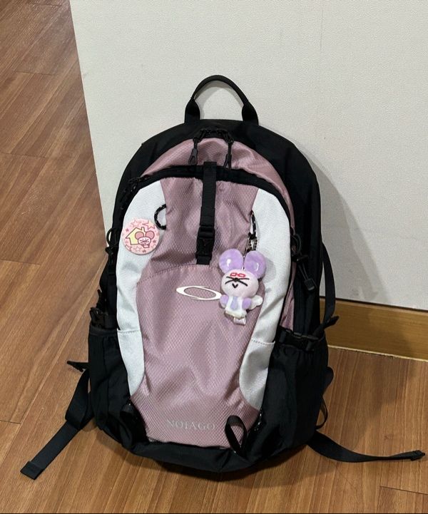 ◆NOIAGO◆ Nylon Daily Backpack Pink NOI1538 MUSINSA | NOIAGO NOI1538 Nylon Daily Backpack (Pink)