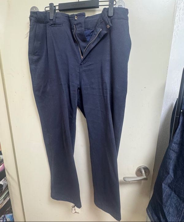 MUSINSA公式 | Havehad Everyday Officer Chino Pants (Navy)