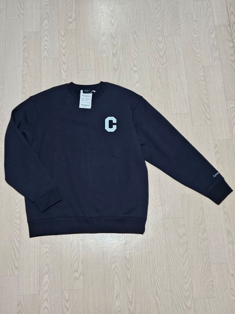MUSINSA | COVERNAT C Logo Man to Man Melange Gray