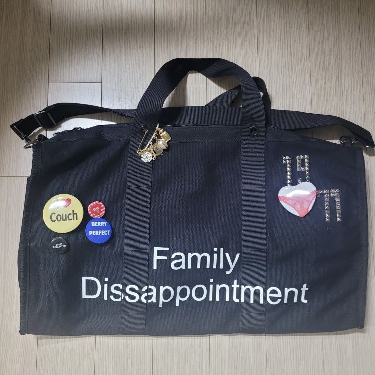 SCULPTOR Family Dissappointment toteバッグ Family Diss(appointment) Tote Bag Black – Sculptor