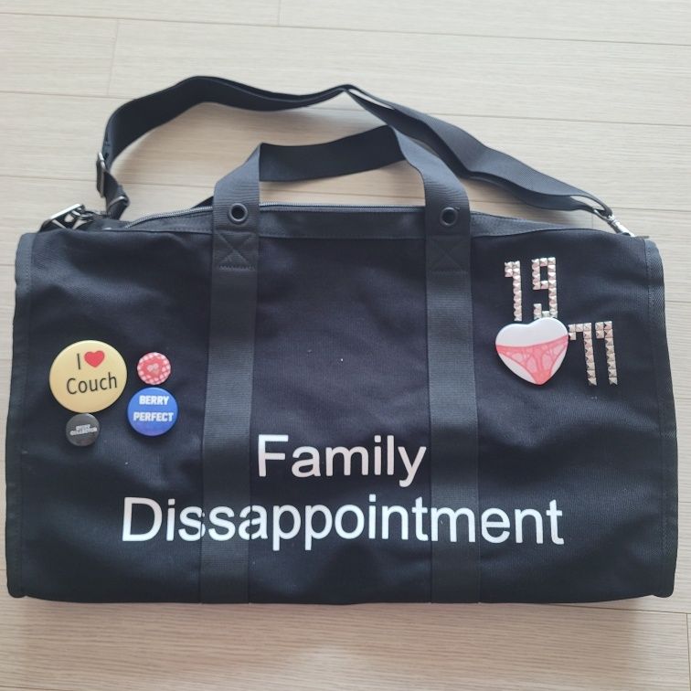 MUSINSA | SCULPTOR Family Diss(appointment) Tote Bag Black