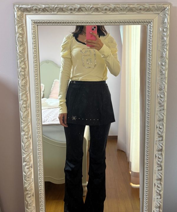 MUSINSA | SCULPTOR Good Girl Collar Tee Butter