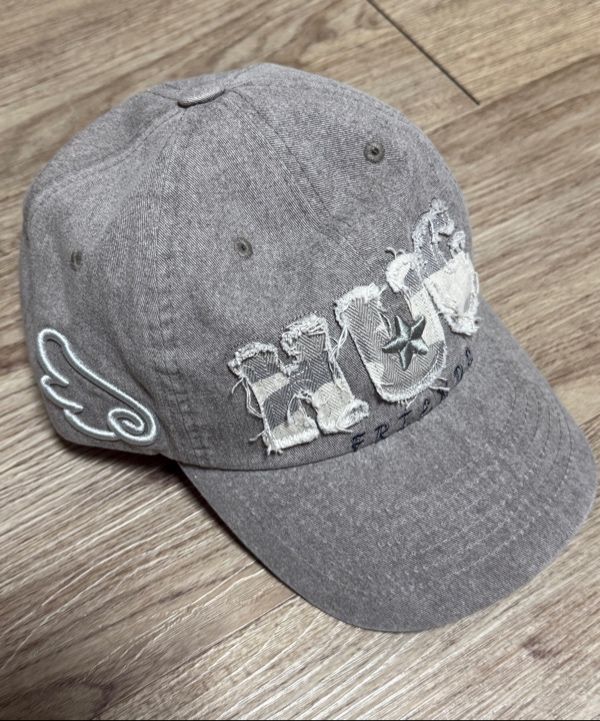 MUSINSA | HUG YOUR SKIN Hug Friends Cap (Pink)