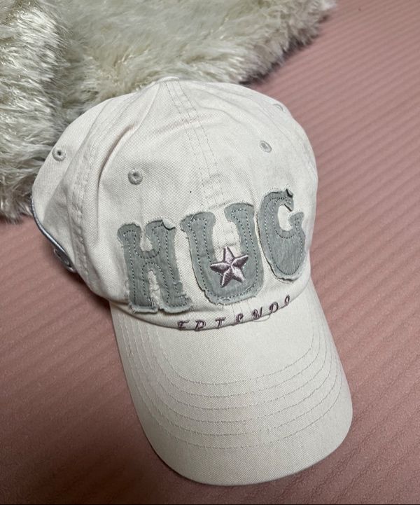 MUSINSA公式 | HUG YOUR SKIN ハグフレンズキャップ（ピンク）