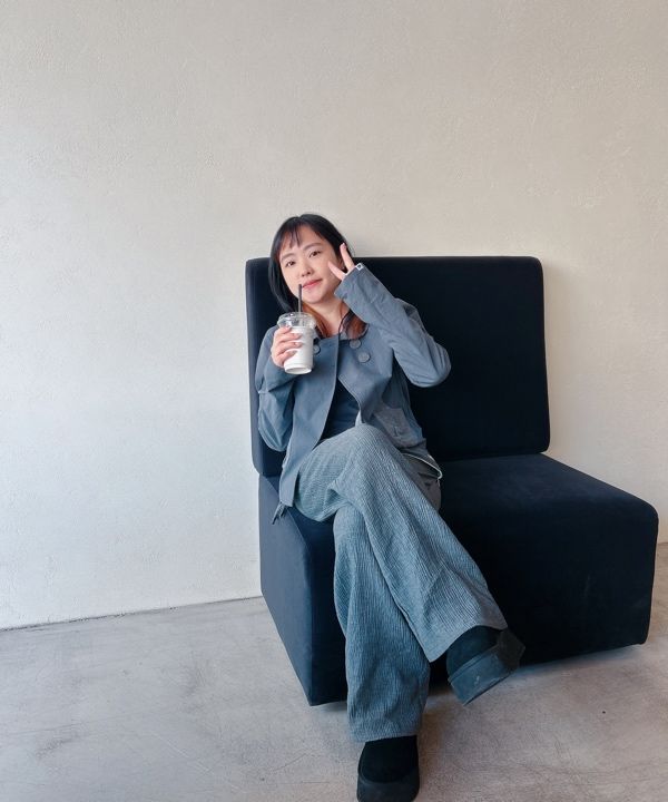 MUSINSA公式 | HUG YOUR SKIN ディタッチャブルラウンドジャケット