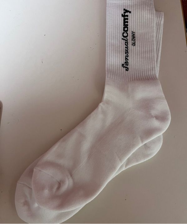 GLOWNY 関税込 Comfy and Sensual ソックス MUSINSA | GLOWNY COMFY AND SENSUAL SOCKS (GRAY)
