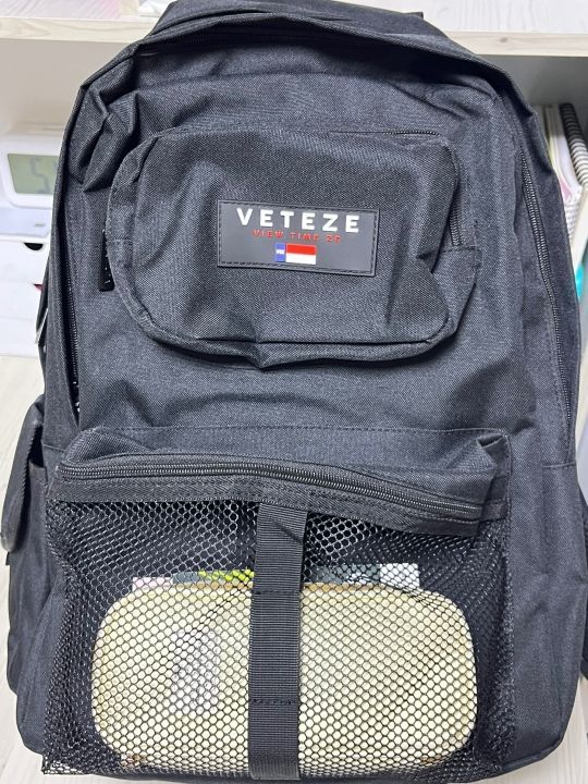 MUSINSA | VETEZE Retro Sports Backpack (Black)