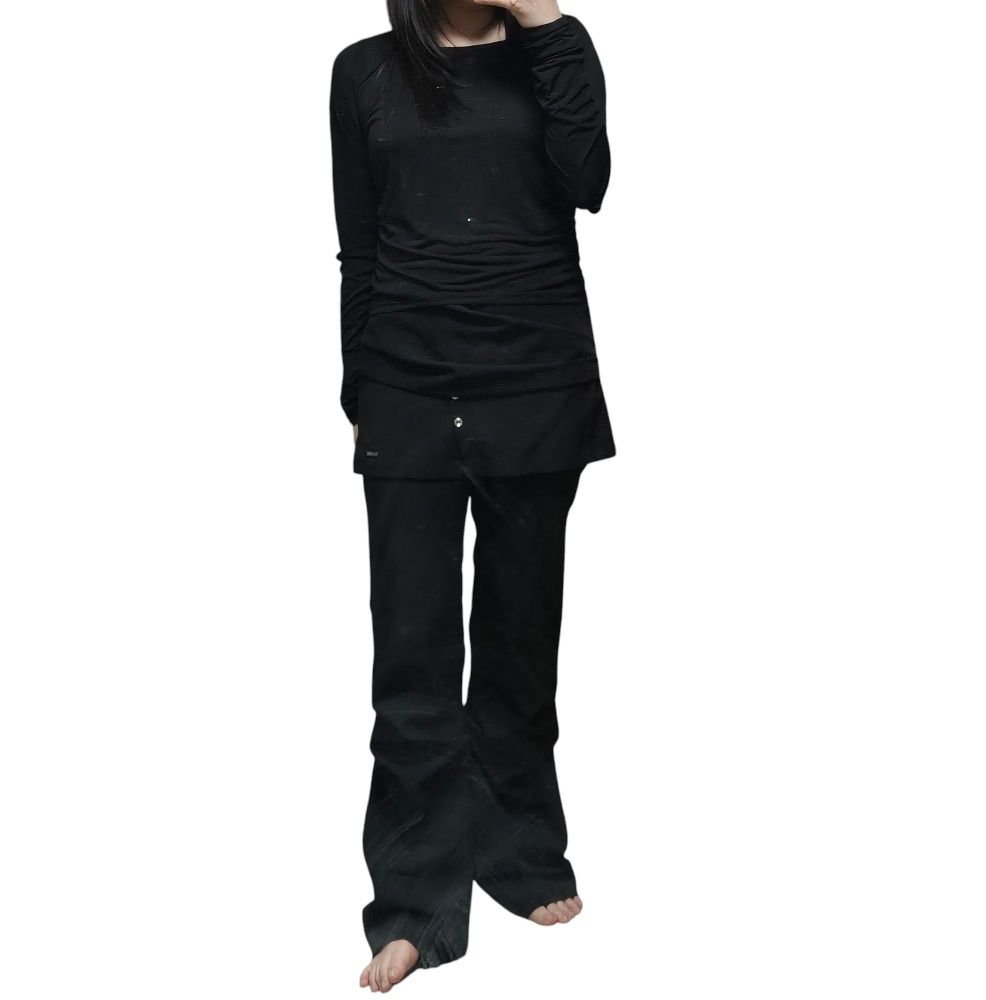 【Miseki SEOUL】25SS★ Draped shirt skirt pants SET MUSINSA | MISEKI SEOUL Draped chiton midi skirt pants SET