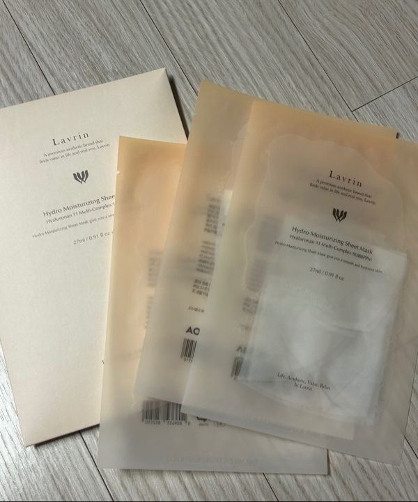 MUSINSA | LAVRIN Hydro Moisturizing Sheet Mask