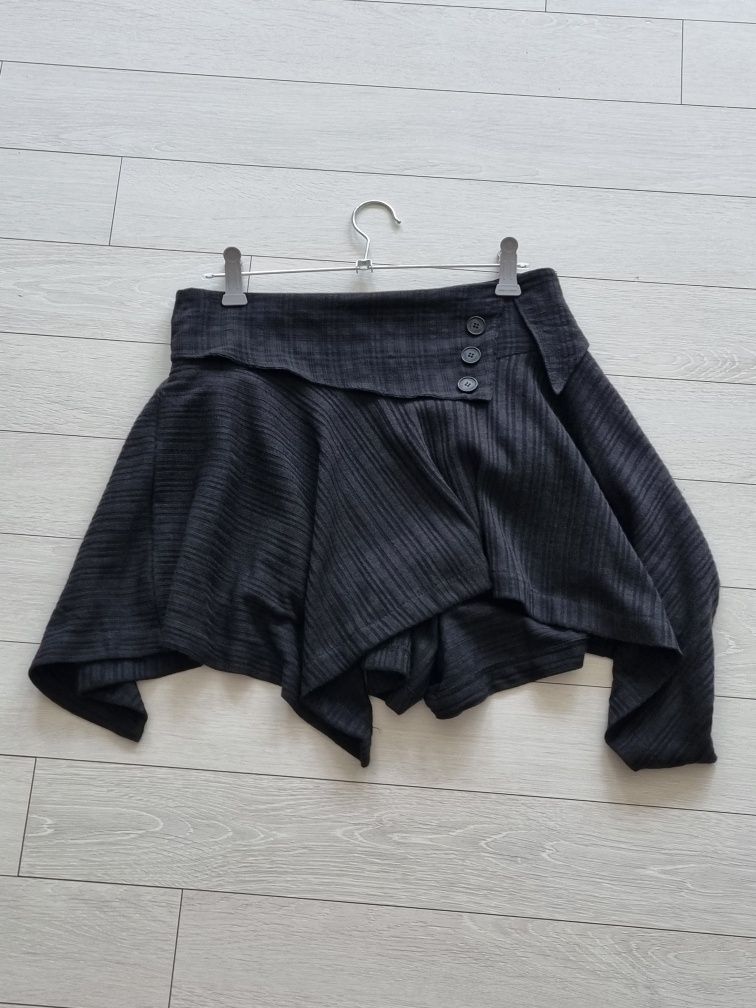 ● MISEKI SEOUL ● Unbalanced flow mini skirt MUSINSA | MISEKI SEOUL Unbalanced flow mini skirt BLACK