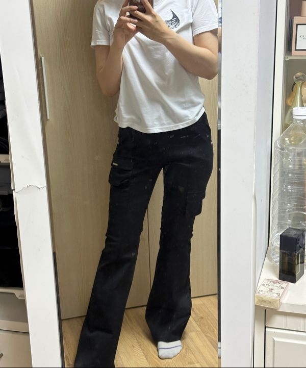 Miseki SEOUL ■ Line pocket cargo pants MUSINSA | MISEKI SEOUL Line pocket cargo pants [2color]