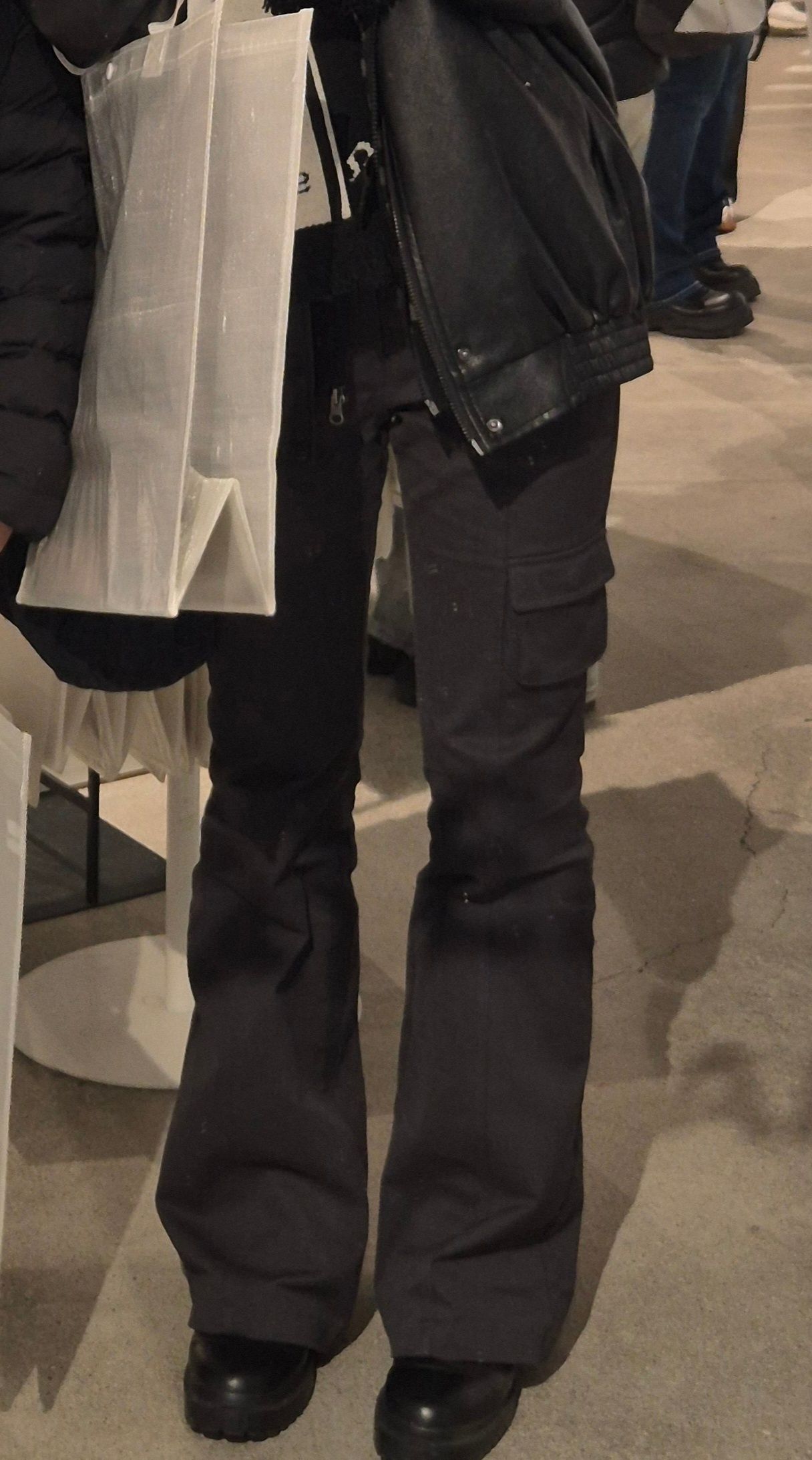 MUSINSA公式 | MISEKI SEOUL Line pocket cargo pants CHARCOAL